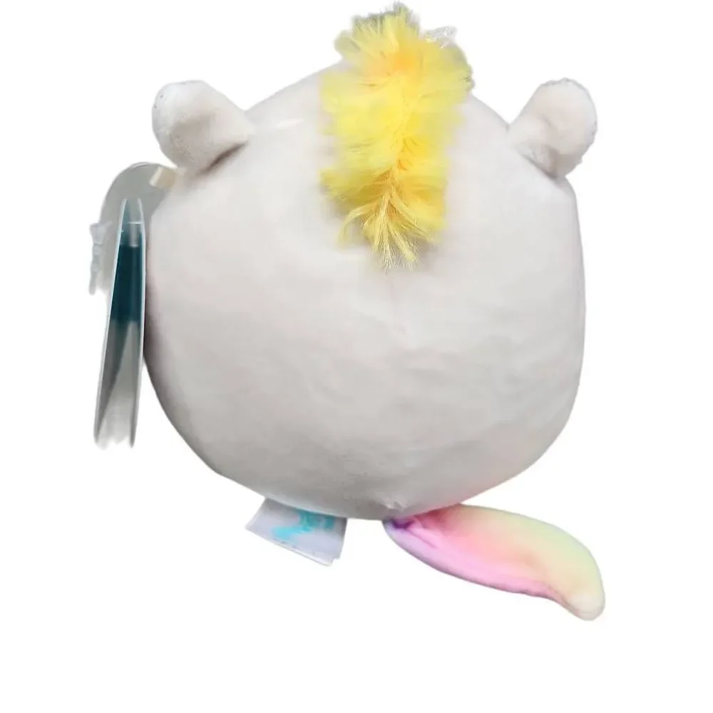 Squishmallow Kate White Unicorn with Hearts- 5 Inch